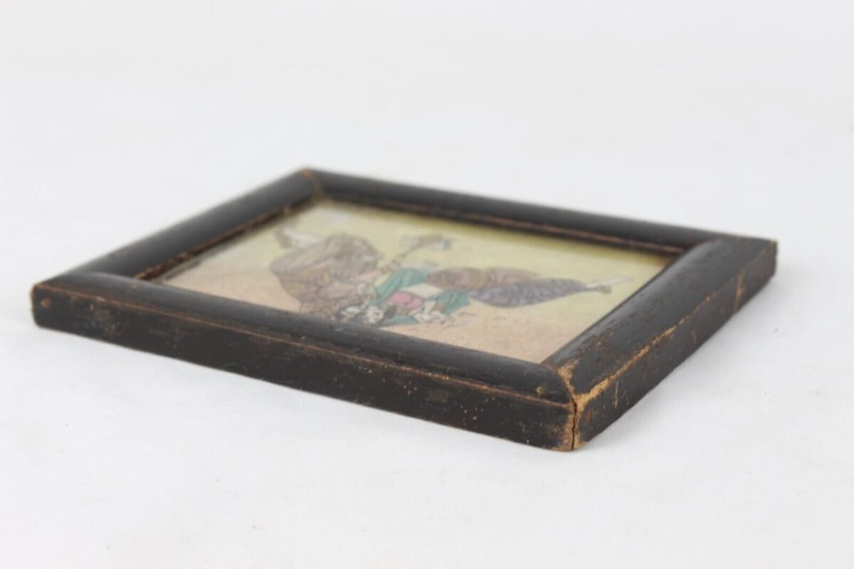 Mughal Miniature Reverse Glass Painting Frame - Image 7