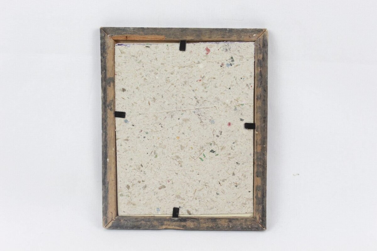 Reverse Glass Painting - Goddess Laxmi Miniature Framed - Image 2